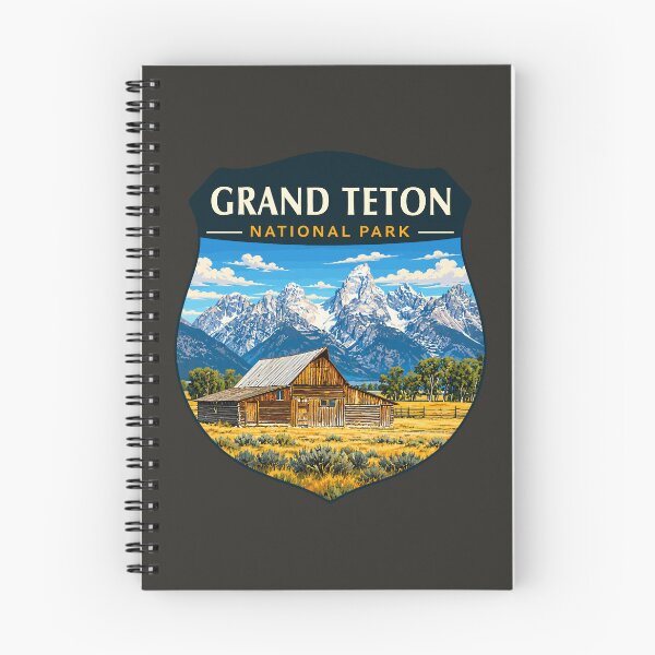 Item preview, Grand Teton National Park Retro Sticker designed and sold by Gideon Emmerich.