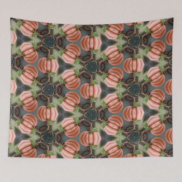 Item preview, Pumpkin Patch Pattern designed and sold by Shy Fractal Designs.
