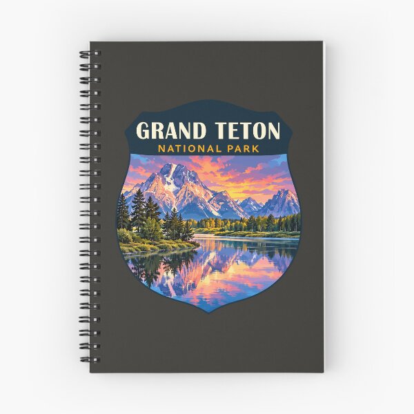 Item preview, Grand Teton National Park Retro Sticker designed and sold by Gideon Emmerich.