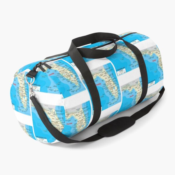 Item preview, Florida Map  Cities Coast  Natural Features designed and sold by ak-edabillard.