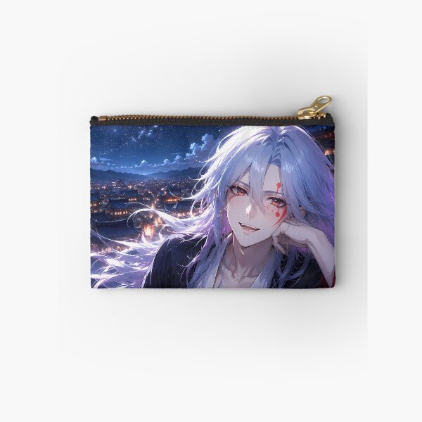 Item preview, Tengen Uzui Demon Slayer Moonlit Rooftop Serenity designed and sold by SolenneAzur.