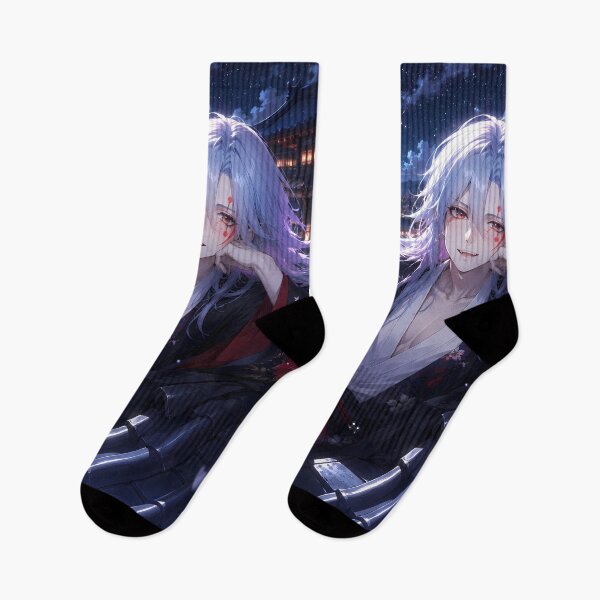 Item preview, Tengen Uzui Demon Slayer Moonlit Rooftop Serenity designed and sold by SolenneAzur.