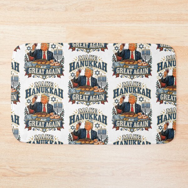 Item preview, Make Hanukkah Great Again Trump Jewish Ugly Chanukah designed and sold by Morbiusshop.