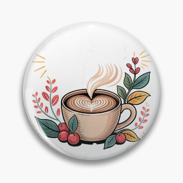 Item preview, Camiseta "Impulsado por el café y la amabilidad" designed and sold by gidget-gadget.