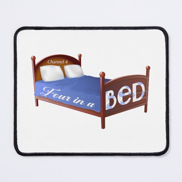Item preview, Channel 4 Four In A Bed (on White) designed and sold by PawsitiveMum3.