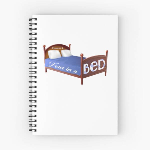 Item preview, Channel 4 Four In A Bed (on White) designed and sold by PawsitiveMum3.