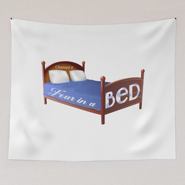 Item preview, Channel 4 Four In A Bed (on White) designed and sold by PawsitiveMum3.