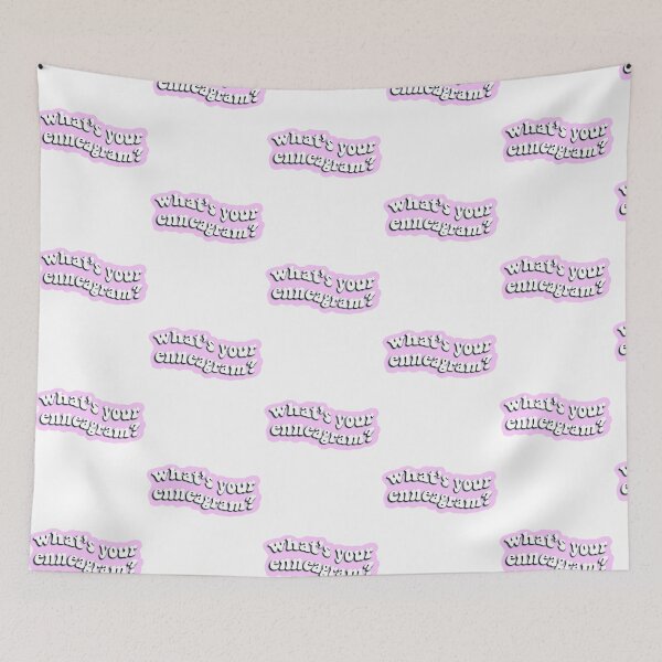 Item preview, Whats Your Enneagram Pink designed and sold by isy-nuano.