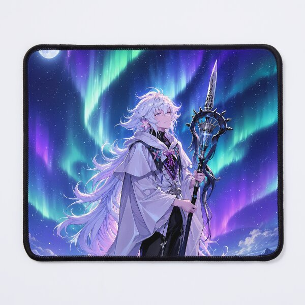 Item preview, Caster Merlin Fate Grand Order Aurora Ice Mage designed and sold by SolenneAzur.