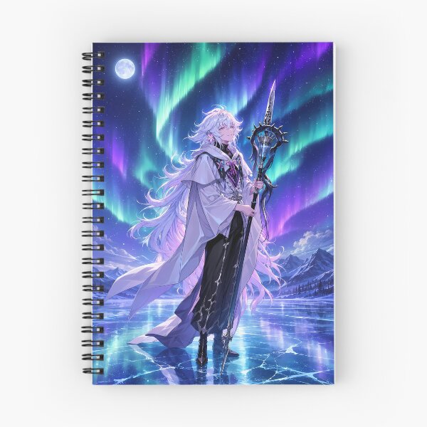 Item preview, Caster Merlin Fate Grand Order Aurora Ice Mage designed and sold by SolenneAzur.