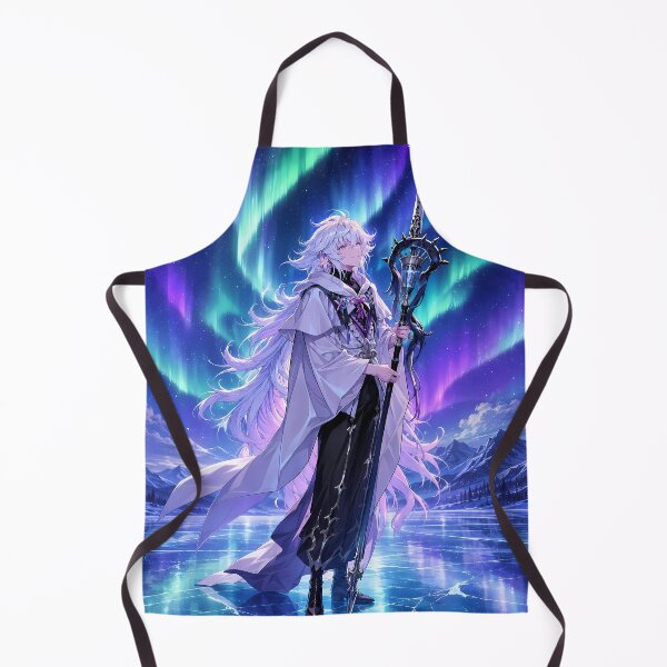 Item preview, Caster Merlin Fate Grand Order Aurora Ice Mage designed and sold by SolenneAzur.