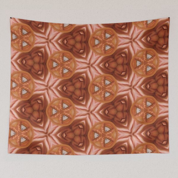 Item preview, Sweet Blood Orange Pattern designed and sold by Shy Fractal Designs.