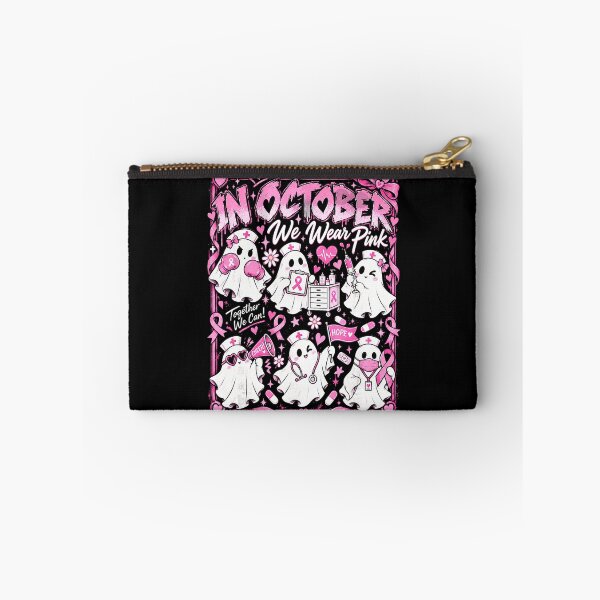 Item preview, In October We Wear Pink Nurse Ghosts designed and sold by NoeValdric.