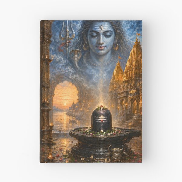 Item preview, 12 Jyotirlinga Series Kashi Vishwanath Jyotirlinga with Lord Shiva – Varanasi Sacred Fusion Art designed and sold by Homyar.