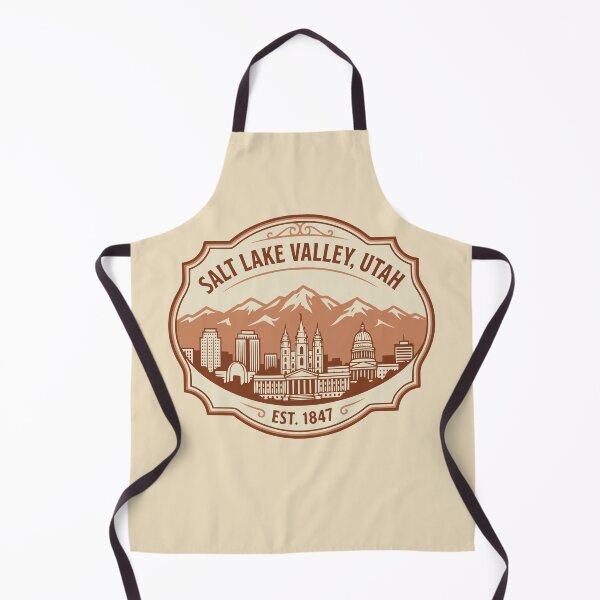 Item preview, Vintage Salt Lake Valley Utah designed and sold by Travelpeak.