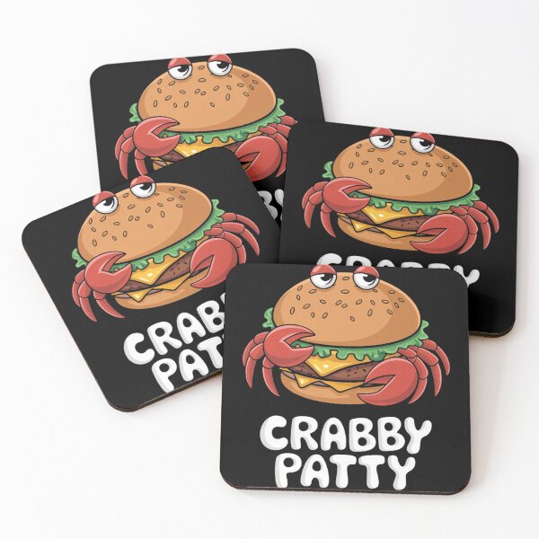 Item preview, Funny Cartoon Crabby Patty Pun Design designed and sold by alice12S56.