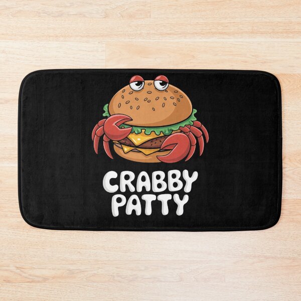 Item preview, Funny Cartoon Crabby Patty Pun Design designed and sold by alice12S56.