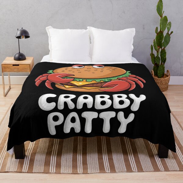 Item preview, Funny Cartoon Crabby Patty Pun Design designed and sold by alice12S56.