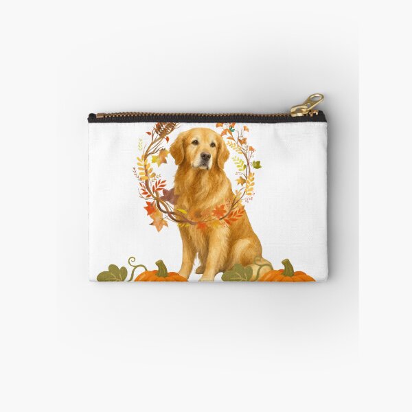 Item preview, Golden Retriever Happy Halloween Pumpkin  designed and sold by SoukaArtStore.