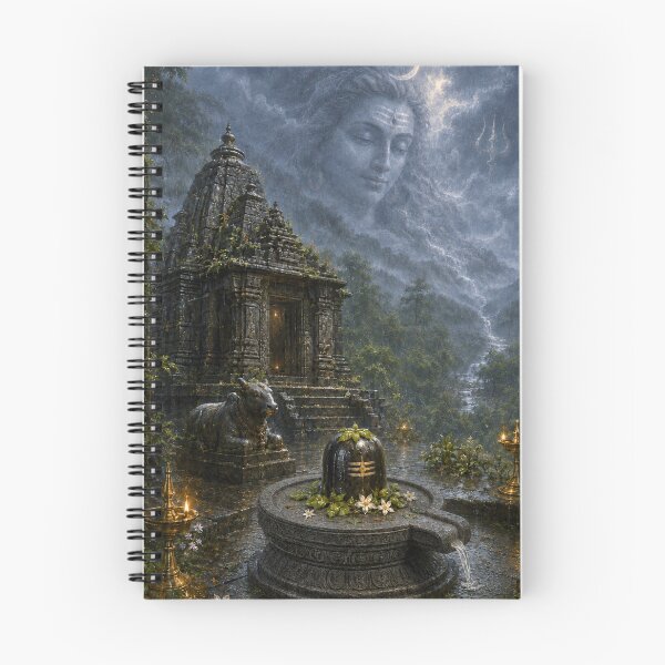 Item preview, 12 Jyotirlinga Series - Bhimashankar Jyotirlinga & Mahadev in the Sahyadri Monsoon designed and sold by Homyar.