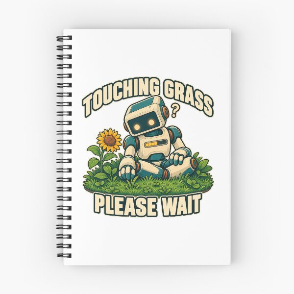 Item preview, Touching Grass Robot — Please Wait designed and sold by SAS-Designer.