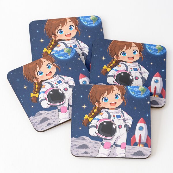 Item preview, Kenzie Astronaut Cartoon Character Design designed and sold by Kenzie & Co.
