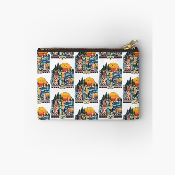 Item preview, Lake Ontario Vintage Coastal Lighthouse Sailboat Graphic designed and sold by Morbiusshop.