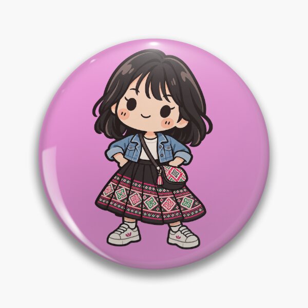 Item preview, Modern Hmong Girl 01 designed and sold by Peachy Dreams.