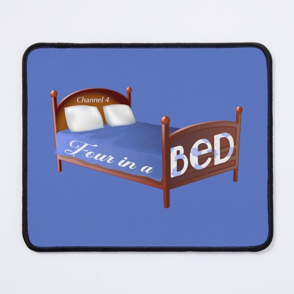 Item preview, Channel 4 Four In A Bed (on Blue) designed and sold by PawsitiveMum3.