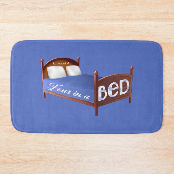 Item preview, Channel 4 Four In A Bed (on Blue) designed and sold by PawsitiveMum3.