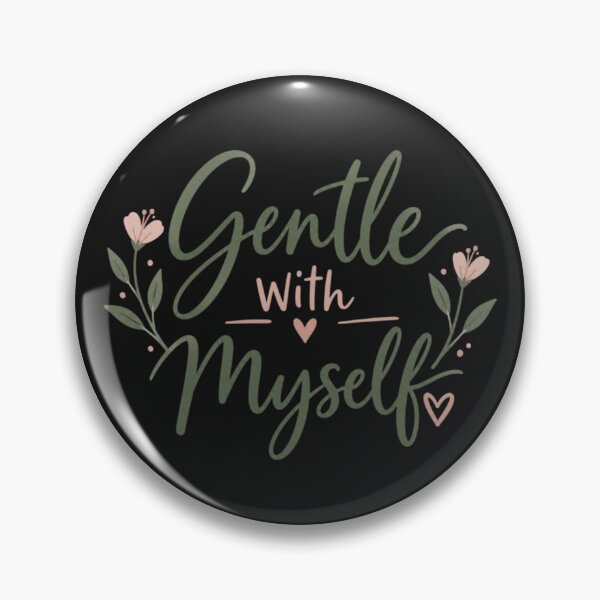 Item preview, Gentle With Myself – Self Love & Healing Quote Design designed and sold by Sanika arts .