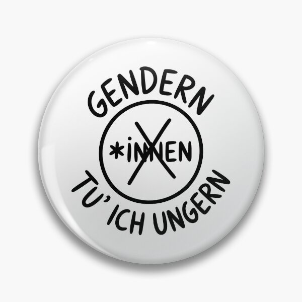 Artikelvorschau, Gendern tu' ich ungern – Anti Gendersprache Spruch Stempel entworfen und verkauft von LoFizzy.