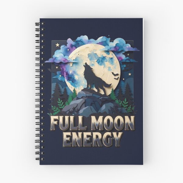 Item preview, Full Moon Energy - Spooky Howling Werewolf Halloween 3D Art designed and sold by MT-Hub | Art for Every Soul.