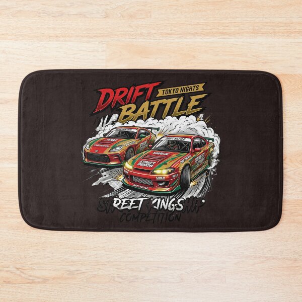 Item preview, Drift Battle Tokyo Nights JDM Street Racing Cars Classic T-Shirt designed and sold by digitalbob60.