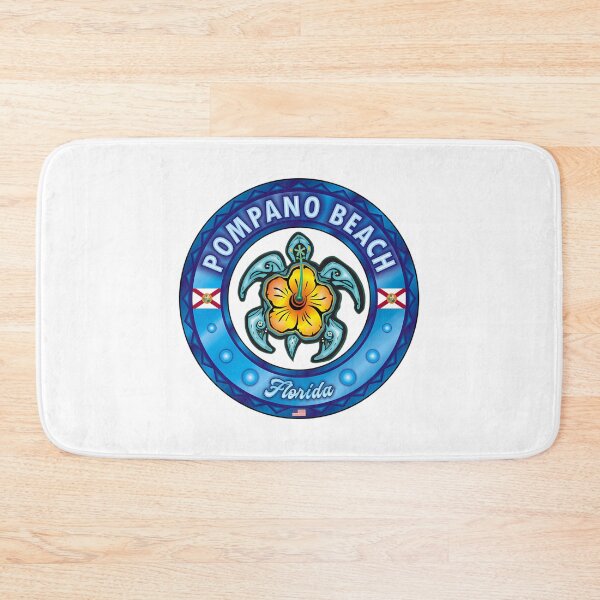 Item preview, Pompano  Beach Florida Sea Turtle Hibiscus designed and sold by ak-edabillard.