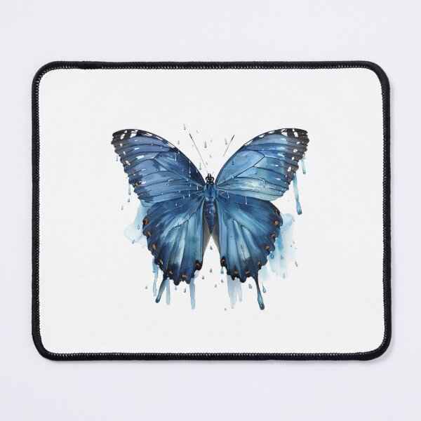 Item preview, Blue Butterfly | Elegant Nature Aesthetic Art designed and sold by Mandayartstudio.