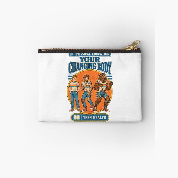 Item preview, Vintage Physical Education Your Changing Body – Retro Werewolf Teen Health Parody designed and sold by WolfmanProphecy.