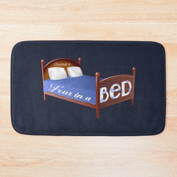Item preview, Channel 4 Four In A Bed (on Navy) designed and sold by PawsitiveMum3.