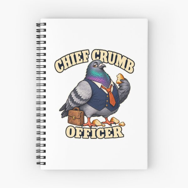 Item preview, Chief Crumb Officer — Funny Business Pigeon designed and sold by SAS-Designer.