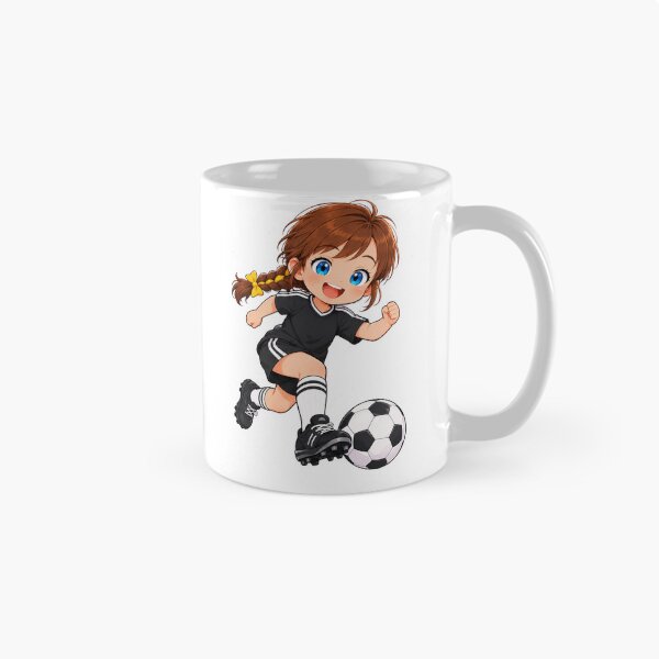 Item preview, Kenzie Soccer Player Cartoon Character Design designed and sold by Kenzie & Co.
