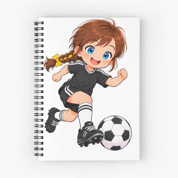 Item preview, Kenzie Soccer Player Cartoon Character Design designed and sold by Kenzie & Co.