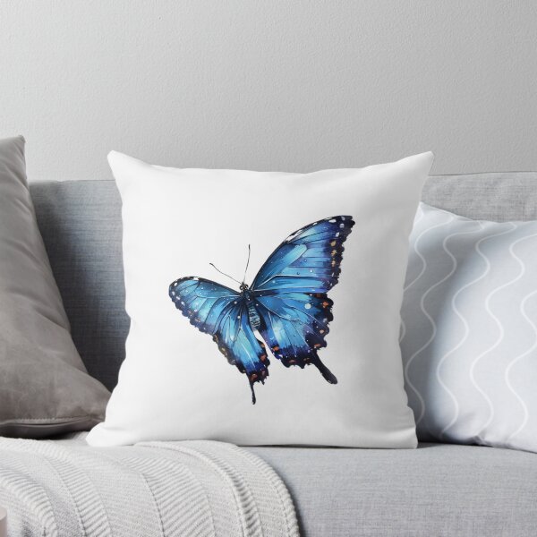 Item preview, Blue Butterfly | Elegant Nature Aesthetic Art designed and sold by Mandayartstudio.