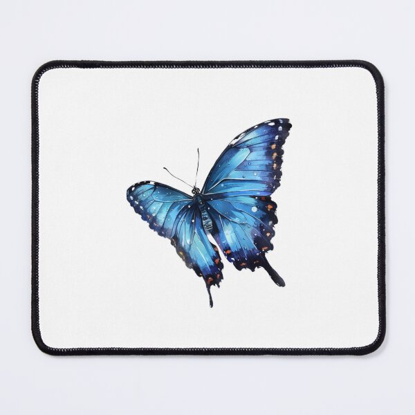 Item preview, Blue Butterfly | Elegant Nature Aesthetic Art designed and sold by Mandayartstudio.