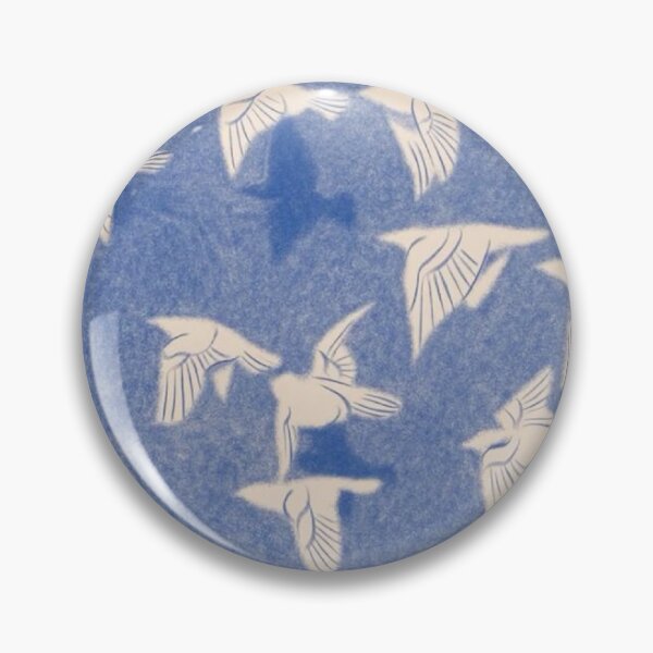 Item preview, Vintage Bird Engraving: Antique Botanical Ornithology Hatching Silhouette and Wild Birds Fan Art Poster designed and sold by benja-08.