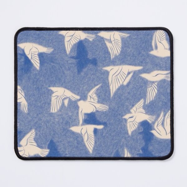 Item preview, Vintage Bird Engraving: Antique Botanical Ornithology Hatching Silhouette and Wild Birds Fan Art Poster designed and sold by benja-08.