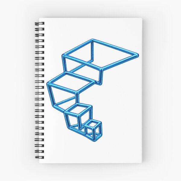 Item preview,  Blue Open Cube Cascade designed and sold by HoRC.