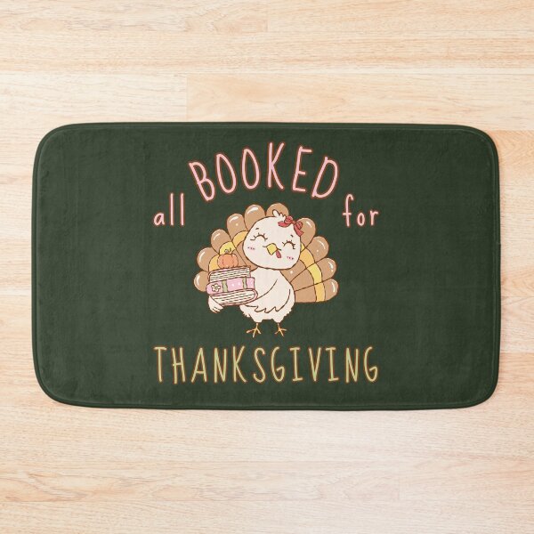 Item preview, All Booked for Thanksgiving Day Cute Turkey Reading Book Club Love Books and Fall Bookish designed and sold by Forevermore.