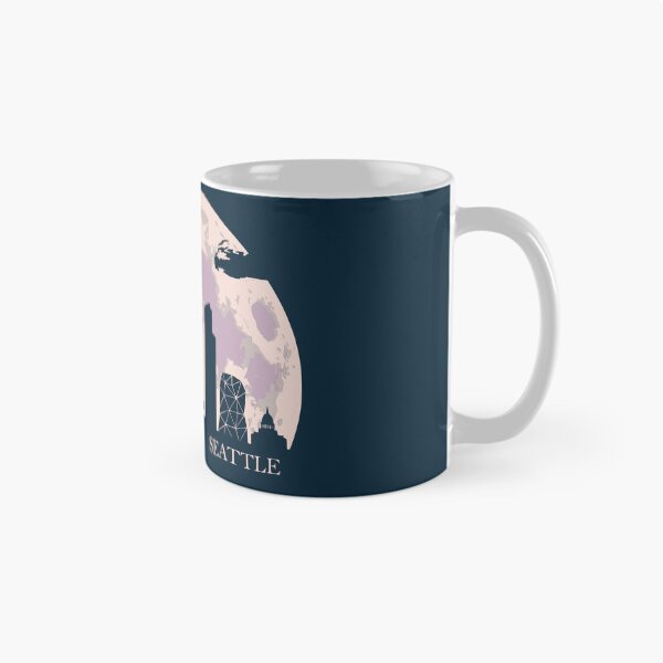Item preview, Seattle Moonlight Skyline designed and sold by Travelpeak.