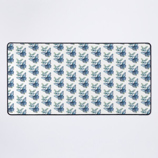 Item preview, Blue Butterfly | Elegant Nature Aesthetic Art designed and sold by Mandayartstudio.