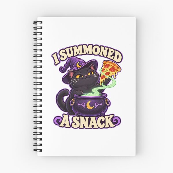 Item preview, I Summoned a Snack — Funny Witch Cat designed and sold by SAS-Designer.